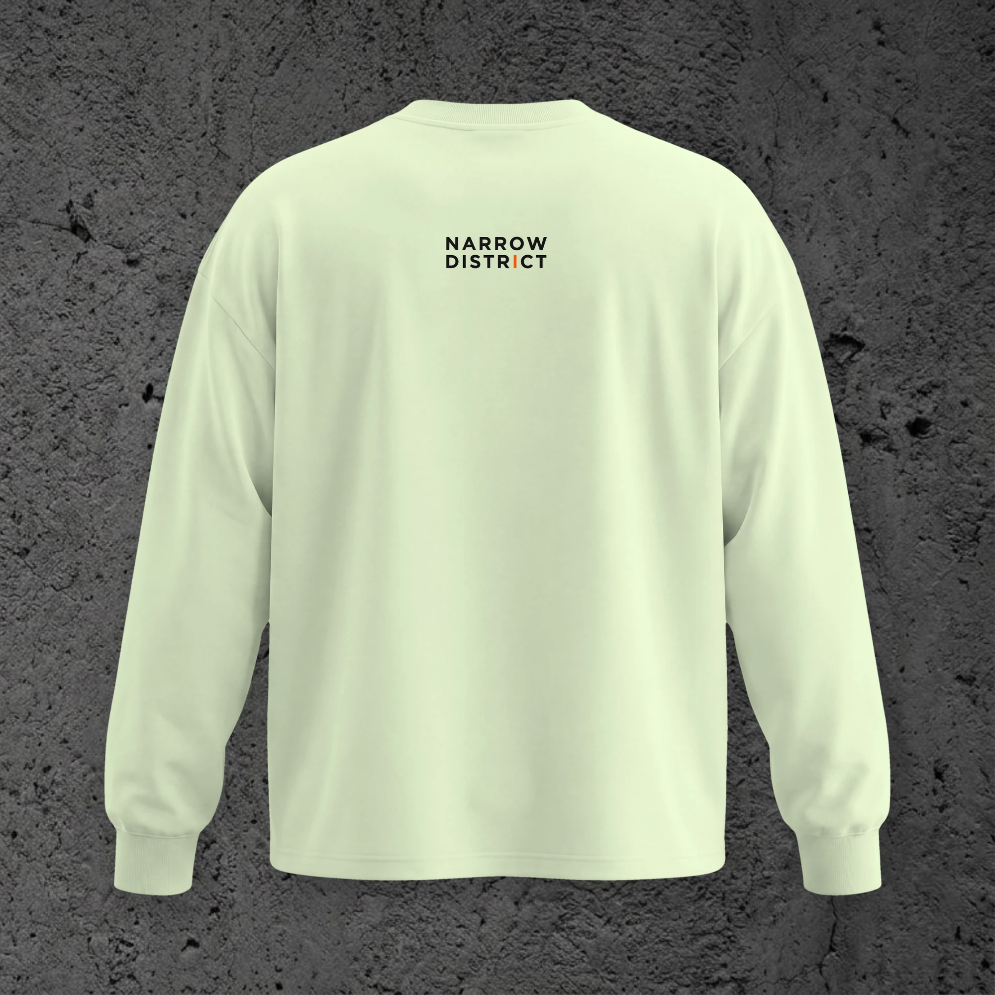 The Echo LS Tee in Halo, back view