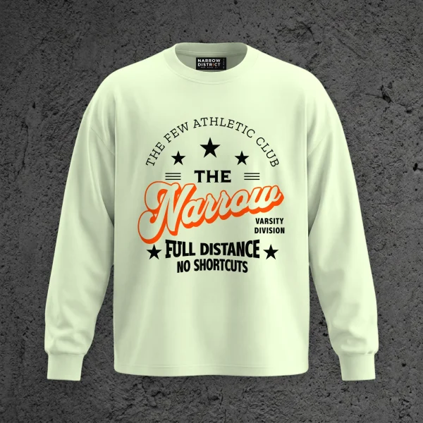 The Few Athletic Club LS Tee in Halo, front view