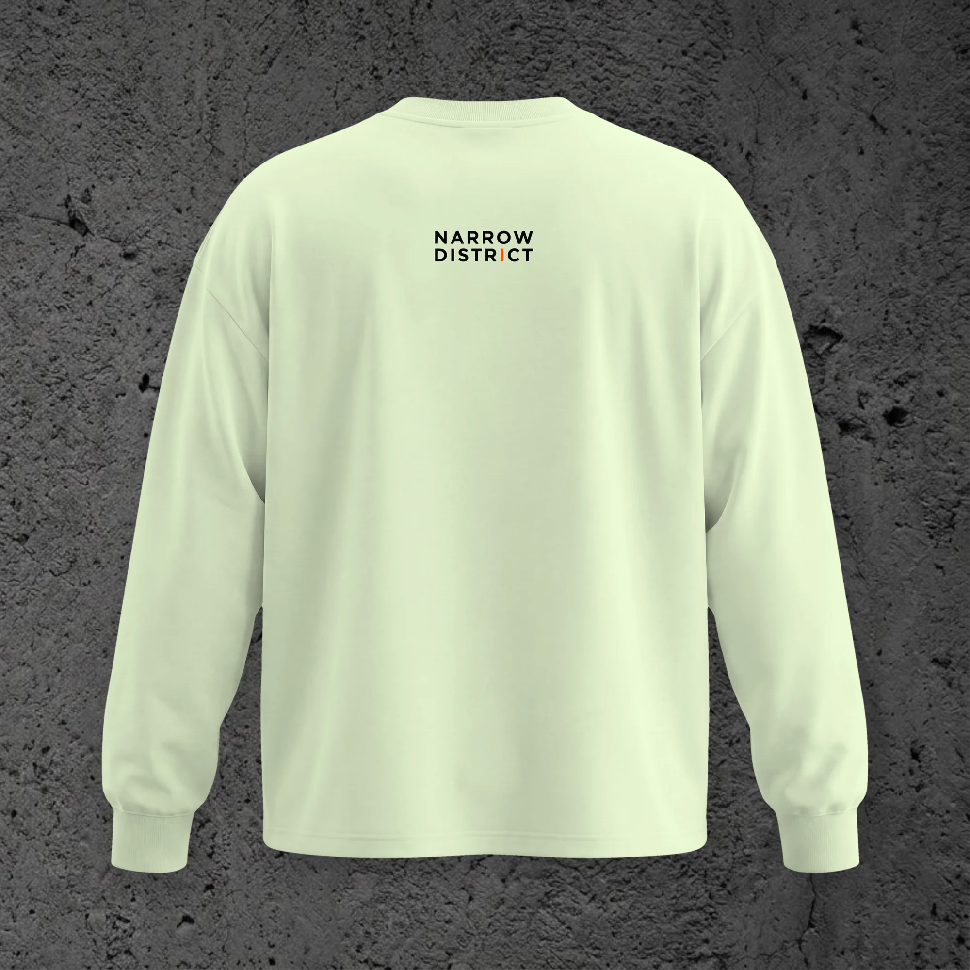 The Threshold LS Tee in Halo, back view