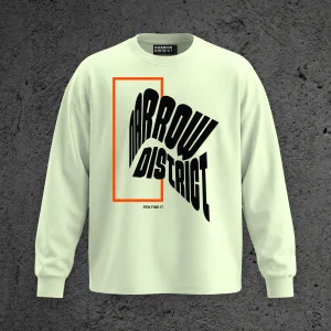 The Threshold LS Tee in Halo, front view